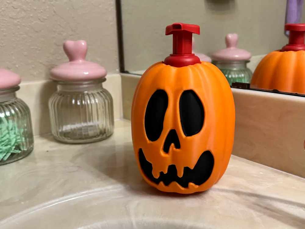 Jack-O’-Lantern Halloween Soap Holder